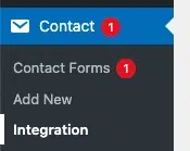 contact form