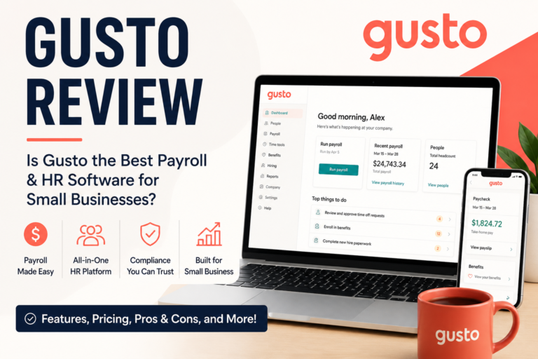 Gusto Review – All-in-One Payroll, HR & Benefits Software for SMBs gusto